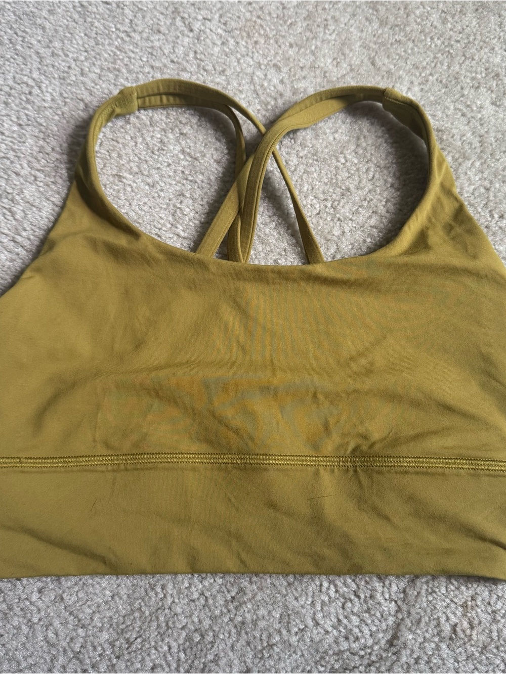 Lululemon Energy Sports  Bra Long Line Medium Support, B/C Cup Workout Gym 6